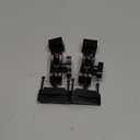 SDSACZMU Radar Detector Mount,Aluminum Rearview Mirror Rod Radar Bracket,for Escort Max360c,Max 3, X IXc,Redline EX Beltronics Cobra DualPro GT 360 Radar Detector,with EZ Magnet Connection Base, PCS 2