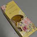 M&SENSE Reed Diffuser Set with 7 Sticks | 7.0oz Fresh Neroli & Tea Scent, Home Flame Free Fragrance Diffuser for Bathroom Office Hotel Shelf, Long Lasting Floral Diffuser with Baby's Breath Flower