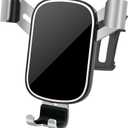 LUNQIN Car Phone Holder for Nissan Murano 2015 2016 2017 2018 2019 2020 2021 2022 2023 2024 SUV Auto Interior Accessories Best Cell Phones Mount Cellphone Mobile Cradle Charging Navigation Bracket
