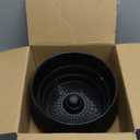 Meshpot 8 Inch Bonsai Pots with Drainage Tray, Set of 1, Plastic Imitate Ceramic Bonsai Tree Pot with Excellent Airflow, Large Succulent Pots for Indoor Plants, Juniper, Ficus, Chinese Elm, Cactus