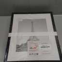 Upsimples 11x14 Picture Frame Set of 5, Display Pictures 8x10 with Mat or 11x14 Without Mat, Wall Gallery Photo Frames, Black