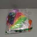 LOHO MAGICA 6 Pack Colored Wigs, Funky Colorful Wigs, Short Bob Hair Wig, Neon Party Wigs with Rimless Heart Sunglasses