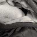 AOFITEE Dog Coat, Warm Dog Jackets for Large Dogs, Reflective Turtleneck Dogs Winter Coat with Harness Built in, Waterproof Windproof Pet Snow Jacket Fleece Vest for Cold Weather, Green XXL