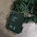 Nearly Natural 9ft. Ornament and Pinecone Artificial Christmas Garland with 50 Clear LED Lights