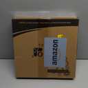 10L0L Golf Cart Steering Wheel Cover-13 Soft and Breathable Anti Slip Leather Steering Wheel Cover,Feels Good in Handling- for EZGO TXT & RXV (Black+ Red)