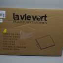 Lavievert 1000 Piece Tilting Puzzle Board with 2-in-1 Stand & Cover, Adjustable Felt Mat Plateau with 6 Colored Sorting Trays, Lightweight Portable Jigsaw Puzzle Table with Non-Slip Surface for Adults