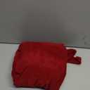 Red Big Bow Decor, 50 x 20 Inch Large Ruby Red Velvet Bow as Christmas Backdrop Wedding Birthday Party Room Wall Decor, Large Giant Valentine's Day Decorations (Heavyweight Velvet, Shaping Process)