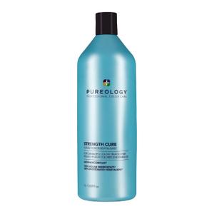 Pureology Strength Cure Conditioner - For Damaged or Color-Treated Hair, Reduces Breakage, Strengthens & Softens, With Sulfate-Free Formula, Vegan