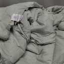 CozyLux Sage Green Queen Comforter Set, 3 Pieces Solid Breathable Quilted Bedding Sets, Luxury Fluffy Soft Bed Set with Down Alternative Comforter for All Season (1 Comforter & 2 Pillowcases)