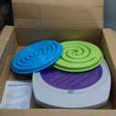 Balance Board for Kids, 20 inch Maze Rocking Seesaw with 2 Balls, 3 Replacement Labyrinth Boards, Toddler Wobble Board for Sensory Training, Non-Slip Pedals, Max Load 130 Lbs