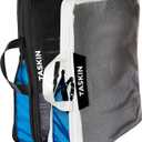 Taskin Compression Packing Cubes | Separate Clean & Dirty Compartments w/Flexible Separator | YKK Zippers | | Set of 2 (2XL)