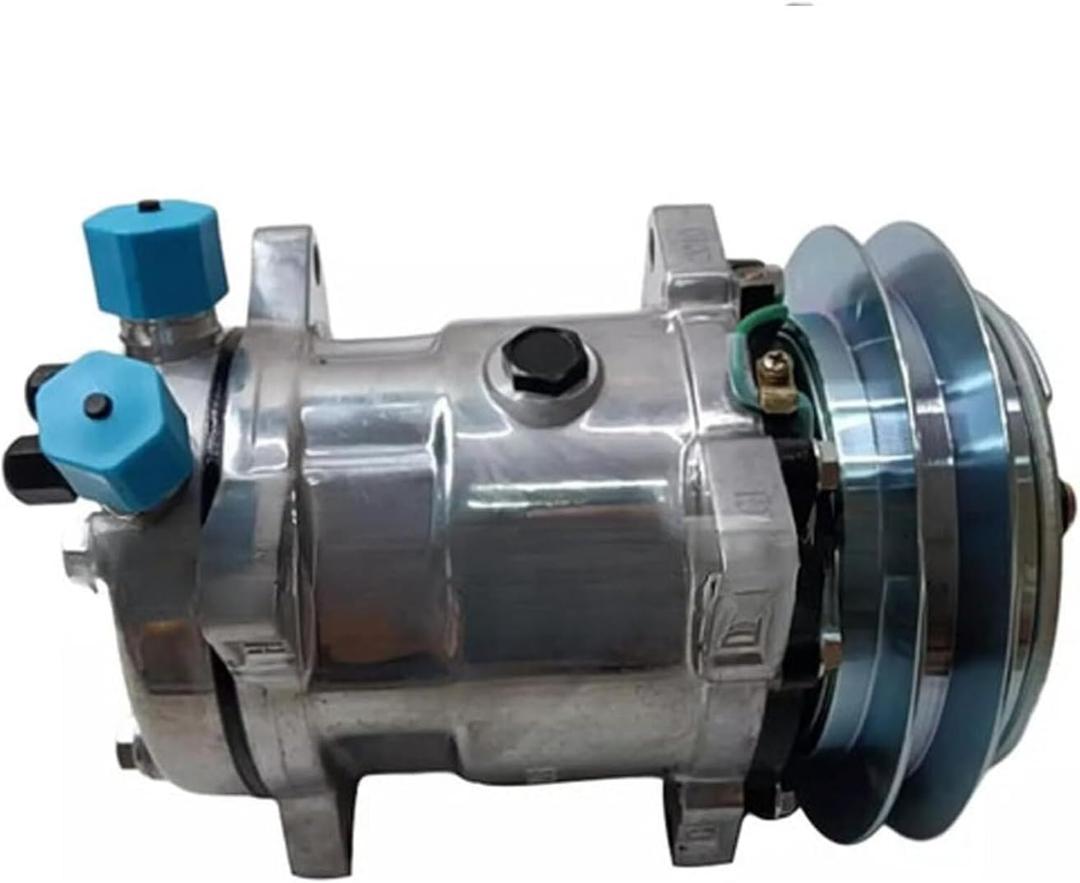 A/C Compressor - Compatible with Komatsu D31EX-22, D37EX, D37PX - SD5H14, 12Y-979-1771