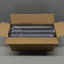 Yofidra Bamboo Utensil Holder & Silverware Organizer: Extra Large Cooking Spoon Holder with Absorbing Drying Stone and 6 Compartments Kitchen Countertop Farmhouse Decor 11.8"X4.7"X5.9" Black