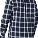 Amazon Essentials Men's Long-Sleeve Slim-Fit Stretch Poplin Shirt (XXL)