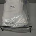 RYB HOME White Curtains 80 inches Long, Thermal Insulating Large Window Curtains for Living Room Sliding Glass Door Dining Home Office Backdrop, Pure White, W 42 x L 80 per Panel, 2 Panels