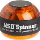 NSD Power Essential Spinner Gyro Hand Grip Strengthener Wrist Forearm Exerciser (Amber)