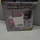 Magnetic Thermal Insulated Door Curtain, Fits Door Size 32" x 80",Durable Oxford Cloth&Thicken Polyester Fiber Fill, Efficient Temperature Control, Durable Construction, Soundproof and Windproof Gray