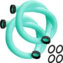 2 Pack 1.5" Pool Pump Hose for Intex Sand Filter Pumps & Saltwater Systems, 29060E Pool Filter Hose for Intex & Coleman Above Ground Pools, 59" Long Replacement Hoses, Green