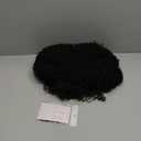 Colorful Queen Curly Lace Front Wig 18 Inch Curly Wigs for Black Women Water Wave Synthetic Lace Front Wig Pre Plucked with Baby Hair Kinky Curly Glueless Wig Black 1B