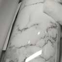 Ubbi Steel Diaper Pail, Odor Locking, No Special Bag Required, Award-Winning, Registry Must-Have, Marble