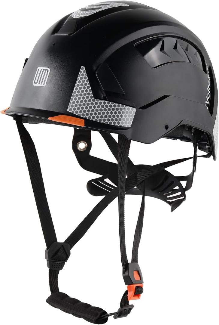 UM ULTRAMAXX ANSI Certified Type II Hard Hats Safety Helmet with EPS Liner, Adjustable 207/8 -24 3/4 / 53-63cm