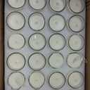48 Pack Unscented Clear Glass Filled Votive Candles. Hand Poured Wax Candle Ideal Gifts