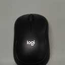 Logitech M185 Wireless Mouse, 2.4GHz with USB Mini Receiver, 12-Month Battery Life, 1000 DPI Optical Tracking, Ambidextrous, Compatible with PC, Mac, Laptop - Black