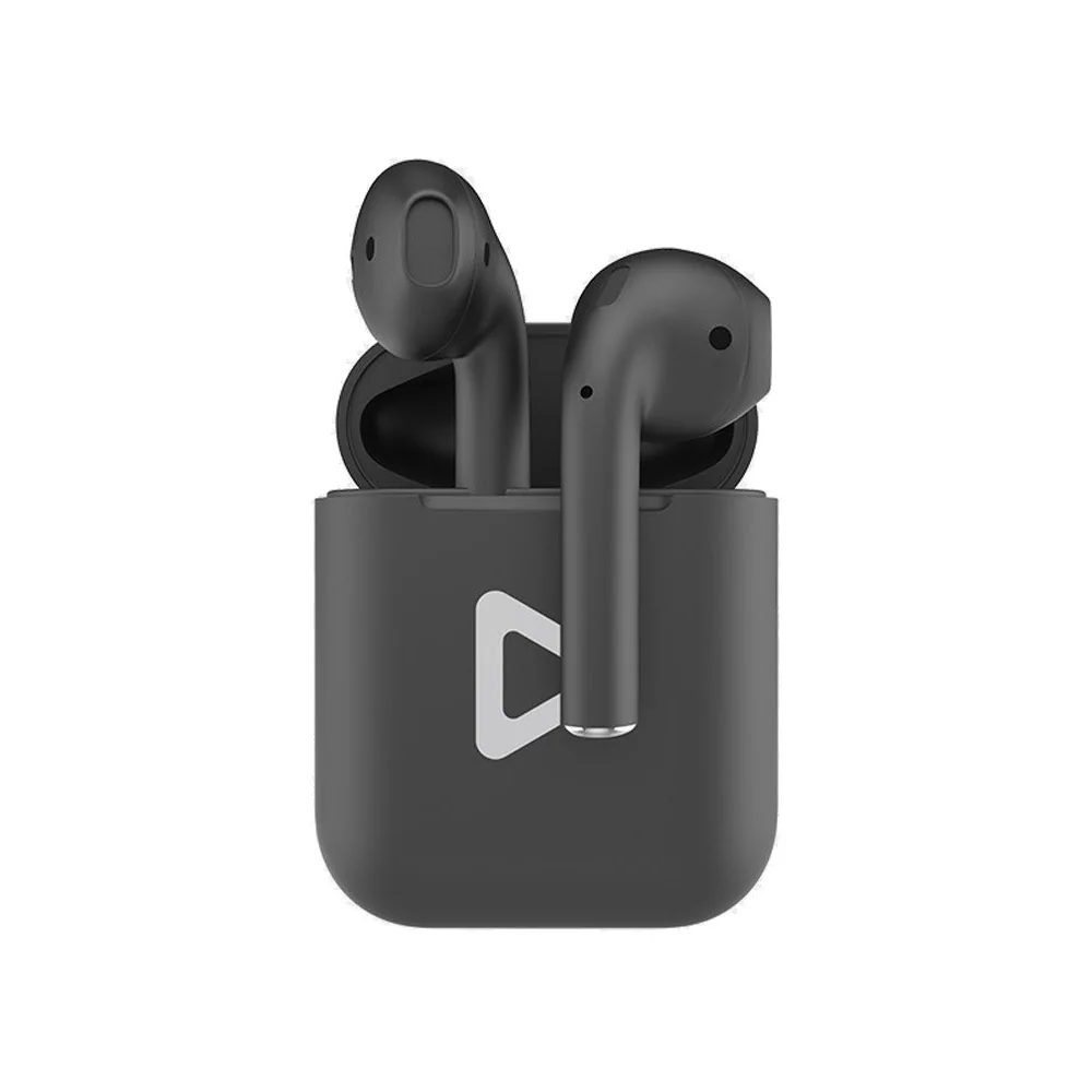 Acoustix AudioBuds+ True Wireless Earbuds with Charging Case - Black