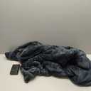 Wearable Heated Blanket Hoodie with 16000 mAh Battery,Cordless Heating Throw,Electric Shawl Robe with Sleeves,Gift for Family (Charcoal Gray)