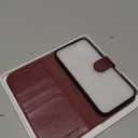 OCASE Compatible with iPhone 14 Wallet Case, PU Leather Flip Folio Case with Card Holders RFID Blocking Kickstand [Shockproof TPU Inner Shell] Phone Cover 6.1 Inch 2022 (Burgundy)