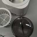 Miorcols Ultrasonic Retainer Cleaner, 48kHz Retainer Cleaner Machine for Dentures, Mouthguard, Braces, Night Guard, Toothbrush, Jewelry with 7.8OZ Dental Cleaning Pod-Cool White