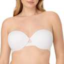 Maidenform Women's DreamWire Multi-Way Underwire Bra, Strapless 6-Way Convertible Bra (40DD, White)