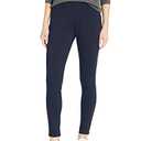 Amazon Essentials Women's Pull-On Mid Rise Stretchy Knit Jegging , Navy, Medium