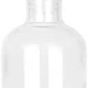 Magic Season Decorative Glass Bottle - 5 fl oz. Round Bottle (1 Set w/Glass Stopper)