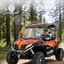StarknightMT Windshield for ZForce 800 Trail Ex, 500 Trail, 1000 2014-2022