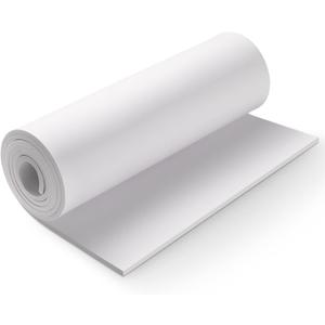 White Eva Foam Sheet roll,Premium eva Foam 6mm Thick,49" x 13.9", High Density 86kg/m3 for Halloween Cosplay Costume, Crafts, DIY Projects by MEARCOOH