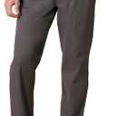 Amazon Essentials Men's Straight-Fit Wrinkle-Resistant Flat-Front Chino Pant  Charcoal 29Wx29L