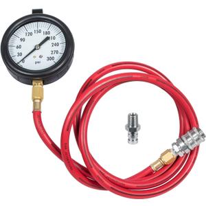 Bonbo TU-32-20 Compucheck Fuel System Pressure Test Gauge 0-300 PSI for Cummins & Other Diesel Engines with Compuchek Ports