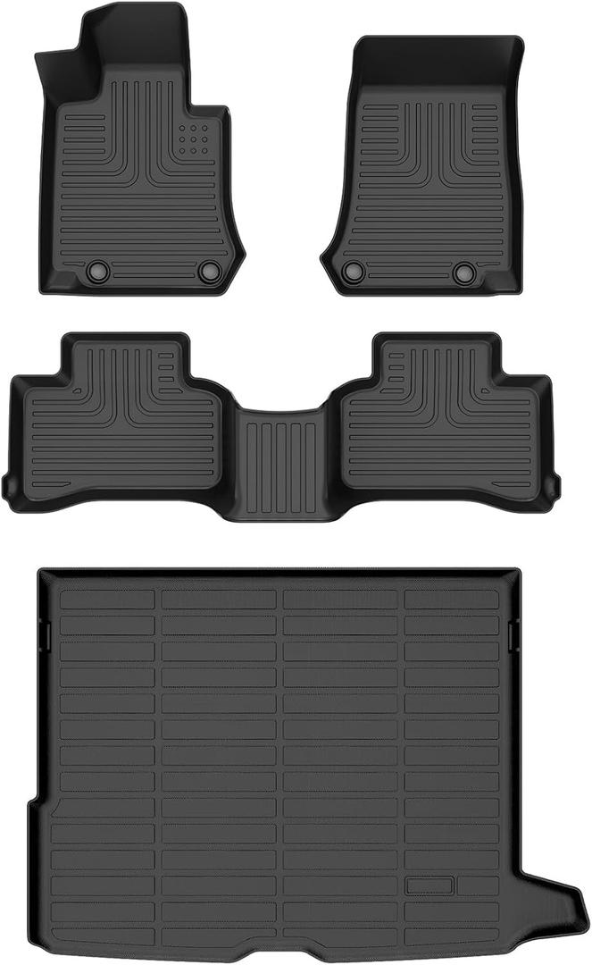 Floor Mats & Cargo Liner Set Fit for 2016-2022 Mercedes Benz GLC