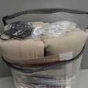 Burlywood Birch Linen Pinch Pleated Curtains 120 Inches Long for Living Room Pleated Drapes Hooks Back Tab Thick Linen Textured Boho Farmhouse Country Extra Long 120 Inch Curtain for Dining Bedroom