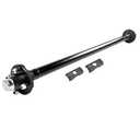 Flynsu 2000 lbs Trailer Axle with 4-Lug 4" Hubs 54" Hubface, 2K Boat Cargo RV Trailer Axle