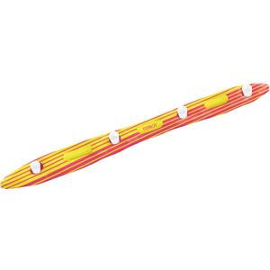 FUNBOY Inflatable Shot Board Ski, 4 Shot Capacity 6-feet Long, 4 Shot Cups Included, Retro 80s Summer Design