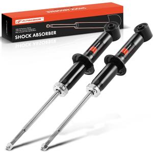 A-Premium Rear Pair [2] Shock Absorber Compatible with Land Rover LR4 2014-2016 3.0L, LR4 2010-2013 5.0L, LR3 2005-2008 4.0L, LR3 2005-2009 4.4L, Driver and Passenger Side