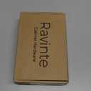 Ravinte 25 Pack Drawer Pulls 1-1/4 Inch Kitchen Cabinet Knobs Solid Round Dresser Drawer Knobs Matte Black Dresser Knobs Drawer Knobs Simple Cabinet Hardware for Cupboard Drawer Pulls