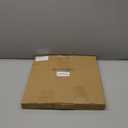 Reallnaive Christmas Snowflake Marble Cheese Board Xmas Charcuterie Cutting Tray Winter Snowflake Marble Serving Decorative for Decoration Charcuterie Kitchen(White)