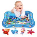 Infinno Inflatable Tummy Time Mat Premium Baby Water Play Mat for Infants and Toddlers Baby Toys for 3 to 24 Months, Strengthen Your Baby's Muscles, Portable