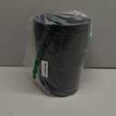 Small Bathroom Trash Can 1.8 Gallon Garbage Can Waste Basket Recycling Bin for Dorms Bedrooms Offices Kitchens, 2 Pack Black