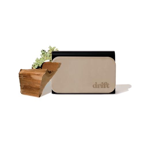 Drift Car Air Freshener - Stone Air Freshener Car Odor Eliminator - Long Lasting Scent - Auto Accessories - Metal Clip - Essential Oils - Clean Ingredients - Teak Scent Starter Kit