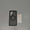 TORRAS Magnetic Shockproof for Samsung Galaxy S25 Ultra Case, Fit for MagSafe, 4X Military Grade Protection, Translucent Slim Case for Samsung S25 Ultra Case Anti-Fingerprint Anti-Scratch, Black