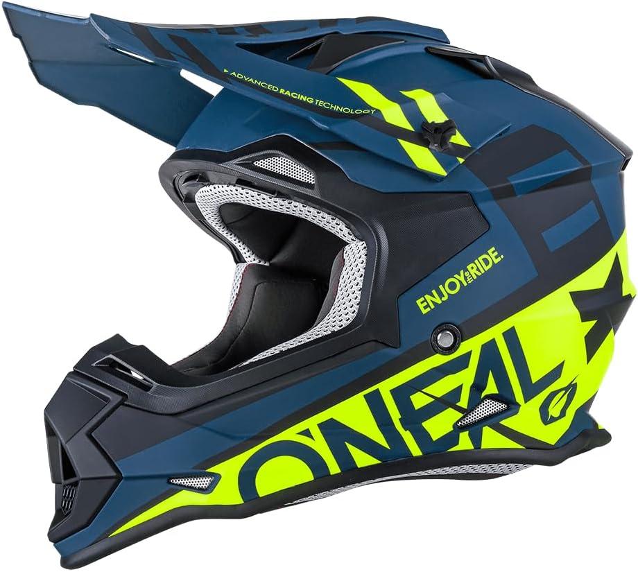O'Neal - 0200-216 2Series Adult Helmet, Spyde (Black/Hi-Vis, XXL)